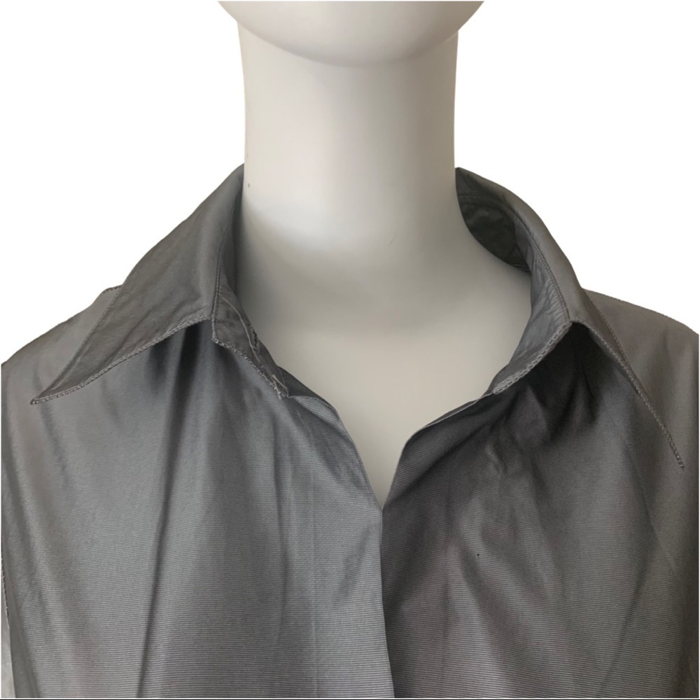 BCBGMAXAZRIA Natasha Embellished Bell Sleeve Taffeta Dress Party - Picture 7 of 16